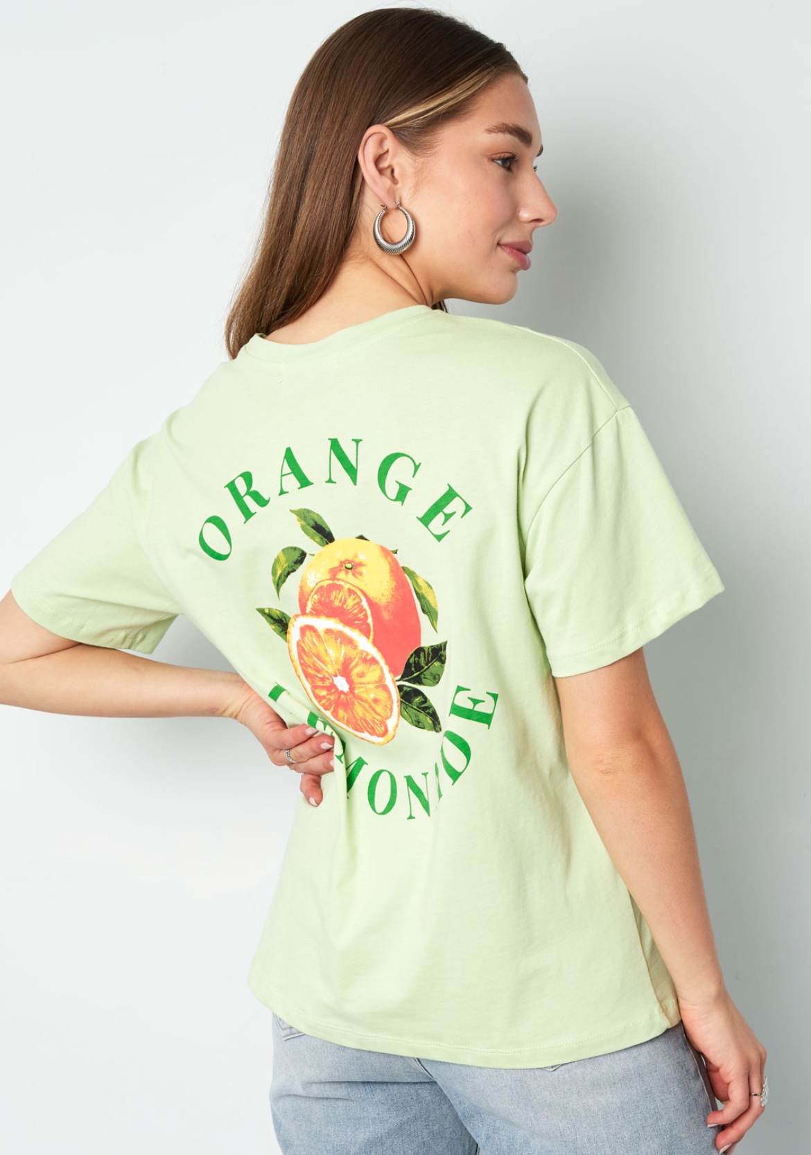 Orange Lemonade T-shirt - Groen
