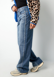 Denim Jeans Striped
