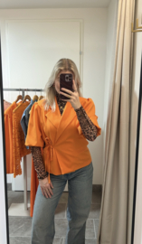Strik Blazer Liv - Oranje