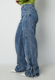 Jessy Bow Jeans - Blue
