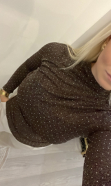 Glitter Top Indy - Taupe