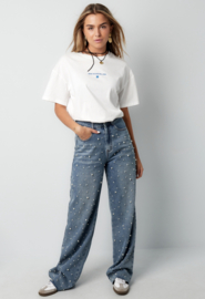 Denim Jeans Pearls