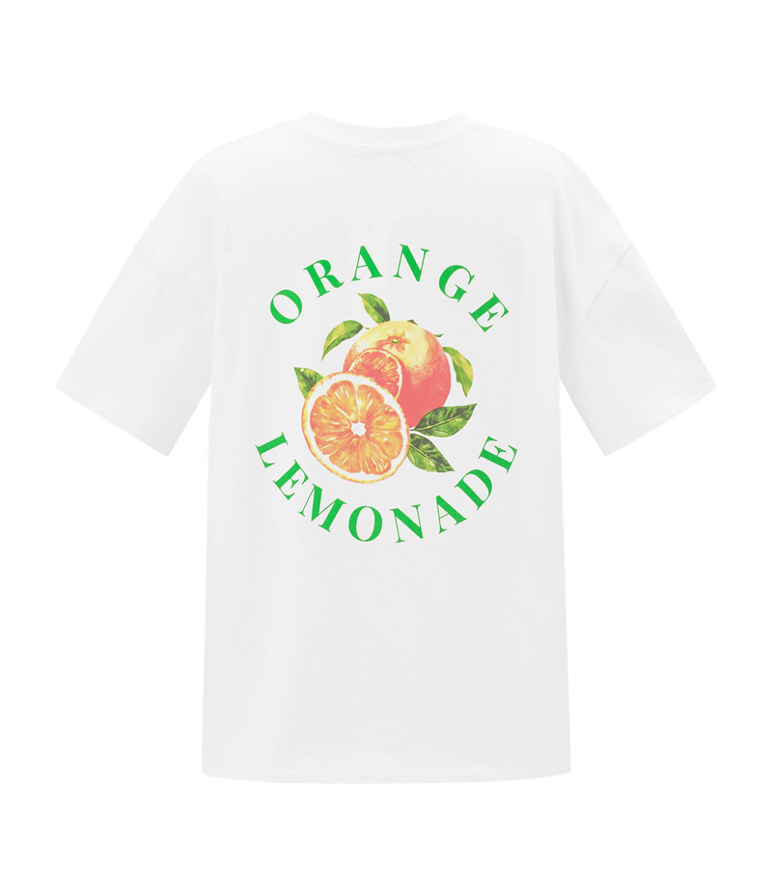 Orange Lemonade T-shirt - Wit