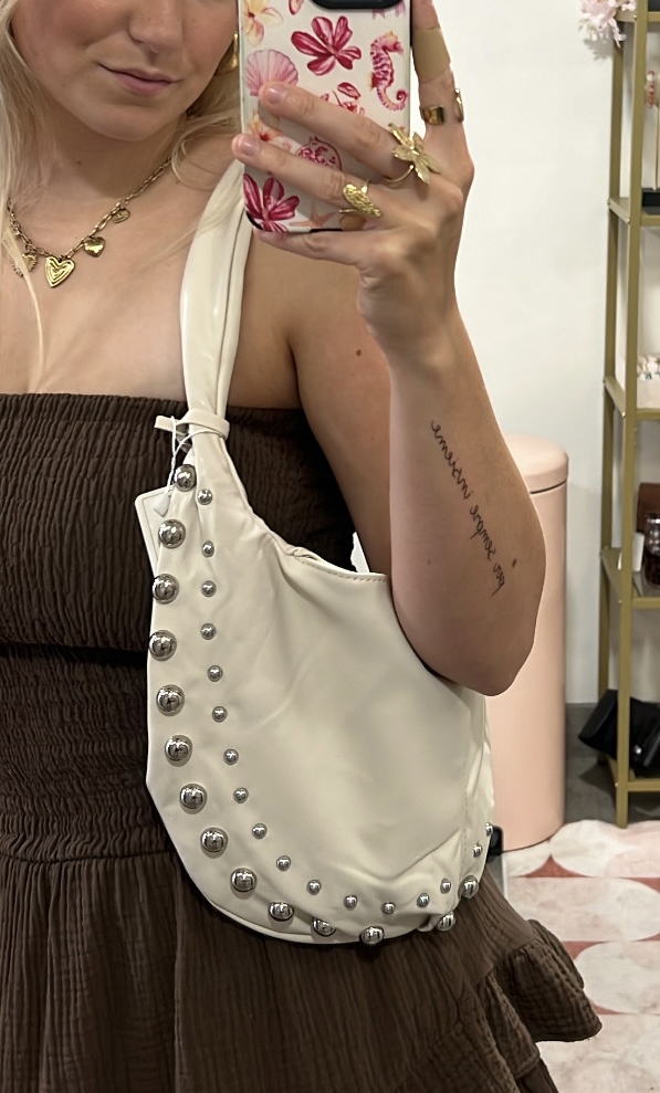 Studs Bag Jill - Off-White