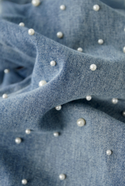 Denim Jeans Pearls