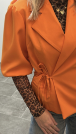 Strik Blazer Liv - Oranje