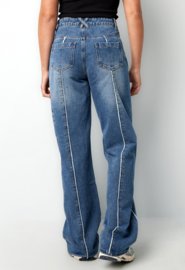 Denim Jeans Striped