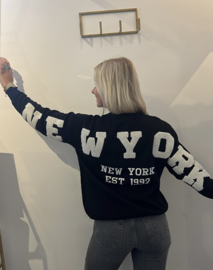 NY Sweater - Zwart