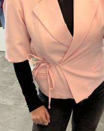Strik Blazer Liv - Licht Roze