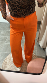 Linnen broek - Oranje