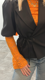 Strik Blazer Liv - Zwart