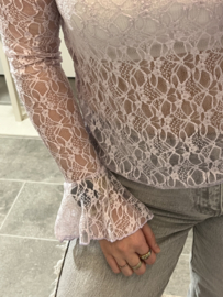 Lace Top Violet - Lila