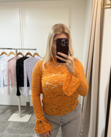 Lace Top Daisy - Oranje