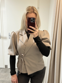 Strik Blazer Liv - Taupe