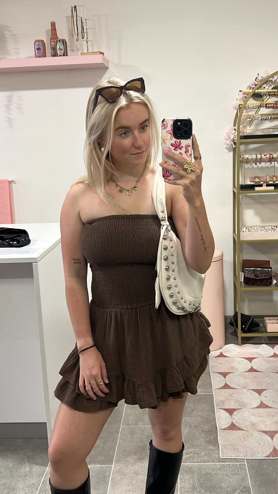 Playsuit Melanie - Bruin