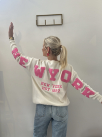 NY Sweater Roze