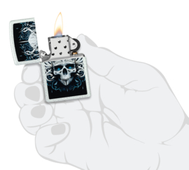 Zippo 60007694 Abstract Skull Design