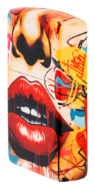 Zippo 60007208  Street Art Face Design