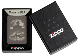 Zippo 60007259  Vintage Car and Man Design