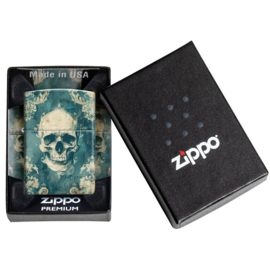 Zippo 60007834 49352 Spooky Skulls Design