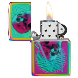 Zippo 60006889 151 Skull Mirrored