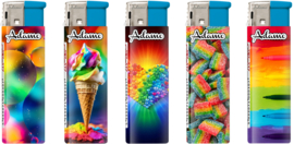 Adamo aansteker piezo rainbow (50)