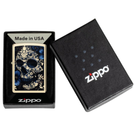 Zippo 60007900 46682 Skull with Flowers Design