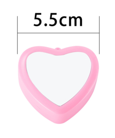 Pillendoos Pink collection hartvorm (12)