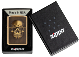 Zippo 2008094  Embossed Skull