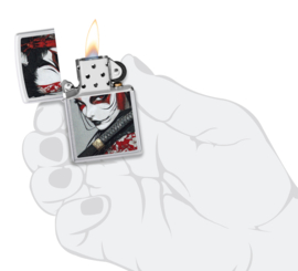 Zippo 60007516  Samurai Woman Design