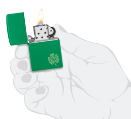 Zippo 60007544  Lucky Clover Design
