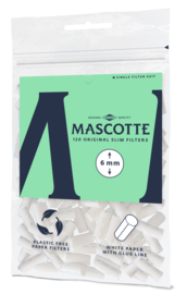 Mascotte Original Slim Paper Filters Ø6mm 120st (20)