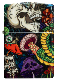 Zippo 60007650 Psychedelic Skull Design