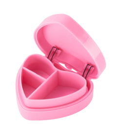 Pillendoos Pink collection hartvorm (12)