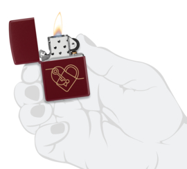 Zippo 60007666 Heart Locket Design