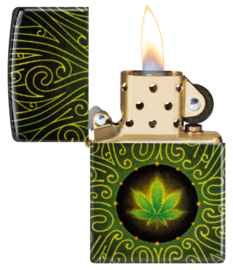Zippo 60007422  Cannabis Design