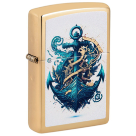 Zippo 60007870 254B Ship and Anchor Design