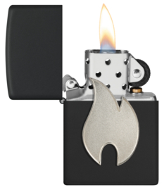 Zippo 2008154 BIG Flame silver