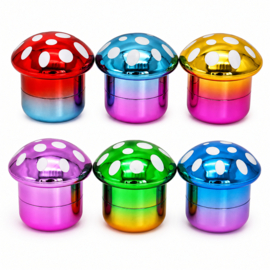Grinder Mushroom Shiny 70mm (6)