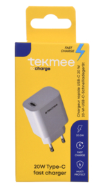 Tekmee adapter Type-C snellader 20W