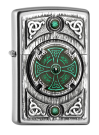 Zippo 2005167 PL CELTIC GREEN CROSS