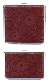 Sigaretten koker elastiek 20 & 14st.  Mandala (12)