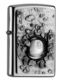 Zippo 2004738 PL BILLARD-DESIGN BLACK 8 BALL