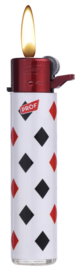 Prof RED aansteker vuursteen playing cards (25)