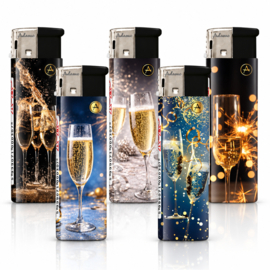 Aansteker gewone vlam Winter Champagne (50)