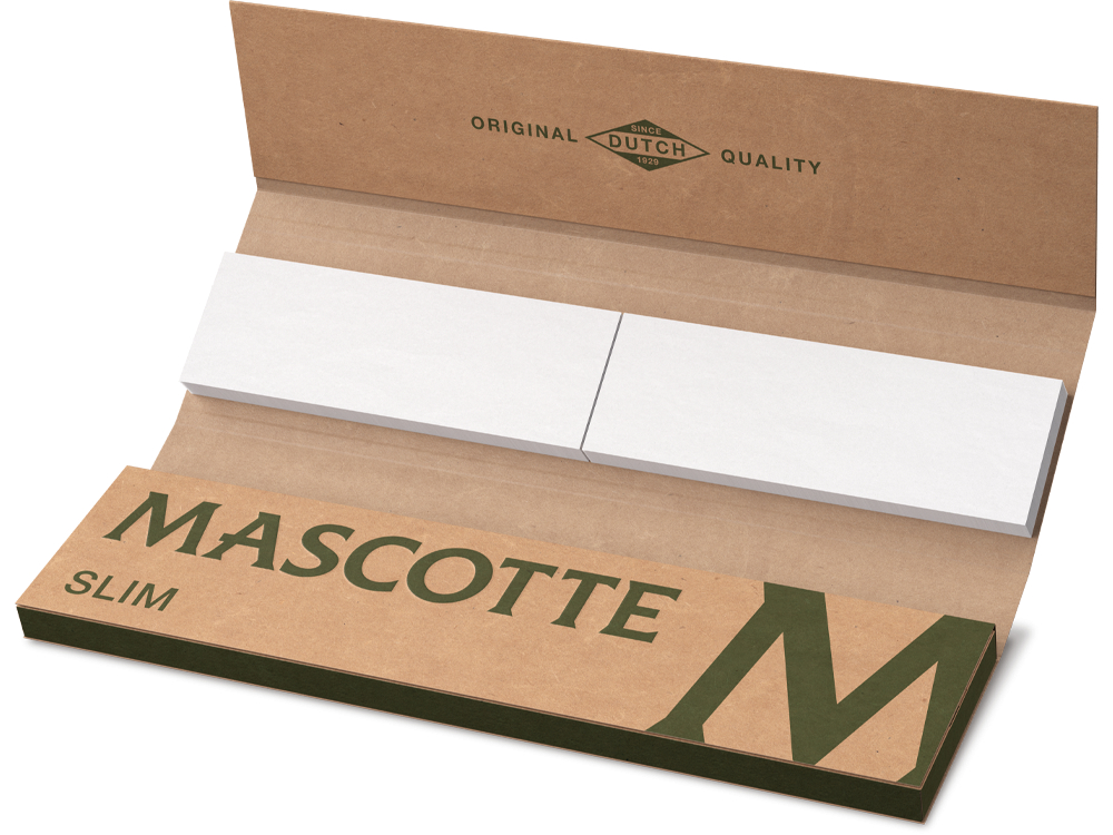 Mascotte Brown Size M-Series Combi Pack vloei+tip (25)
