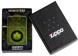 Zippo 60007422  Cannabis Design