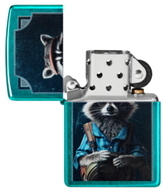 Zippo 60007739 Raccoon Hiker Design