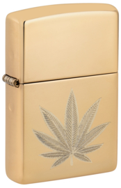Zippo 60007419  Cannabis Leaf Design