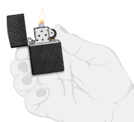 Zippo 60007393  Abstract Lines Design